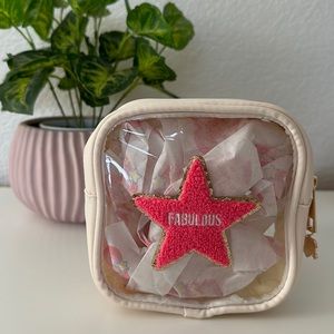 Mini pouch with star patch
